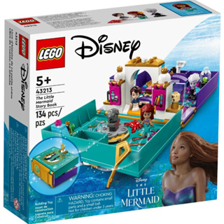 ［想樂］『店面$600』全新 樂高 LEGO 43213 Disney 迪士尼 小美人魚 故事書冒險 The Little Mermaid Story Book