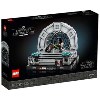 ［想樂］『店面$3000』全新 樂高 LEGO 75352 Star wars 星際大戰 白卜庭皇帝的王座