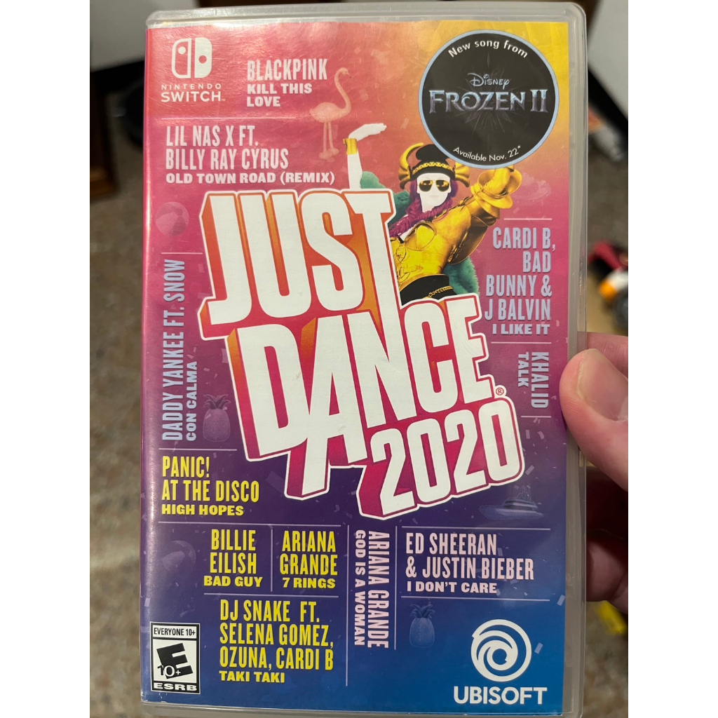 switch『 舞力全開 Just Dance 2020』盒裝完整，可正常遊玩，歡迎下單