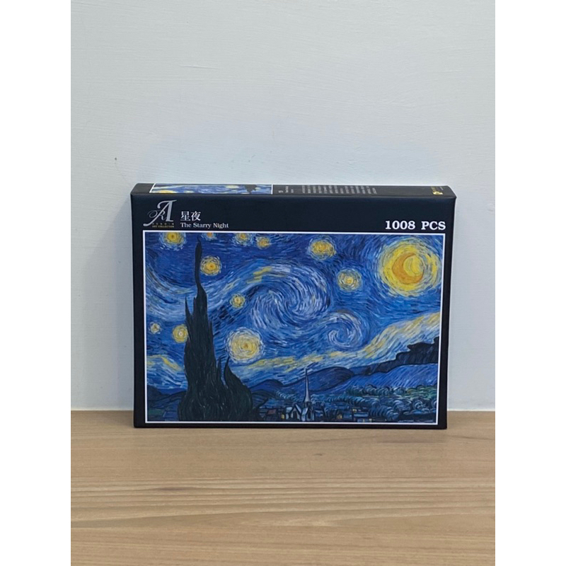 雷諾瓦拼圖 梵谷 星夜 Van Gogh 1008片 拼圖