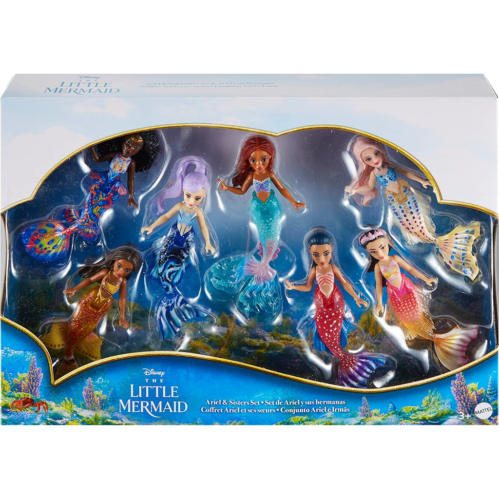 預購❤️正版❤️美國迪士尼 Ariel 愛麗兒 mermaid小美人魚 公主 真人電影版 玩具 公仔 娃娃