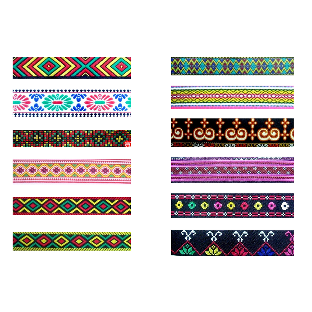 【非織不可】原住民織帶 圖騰 電腦繡織帶