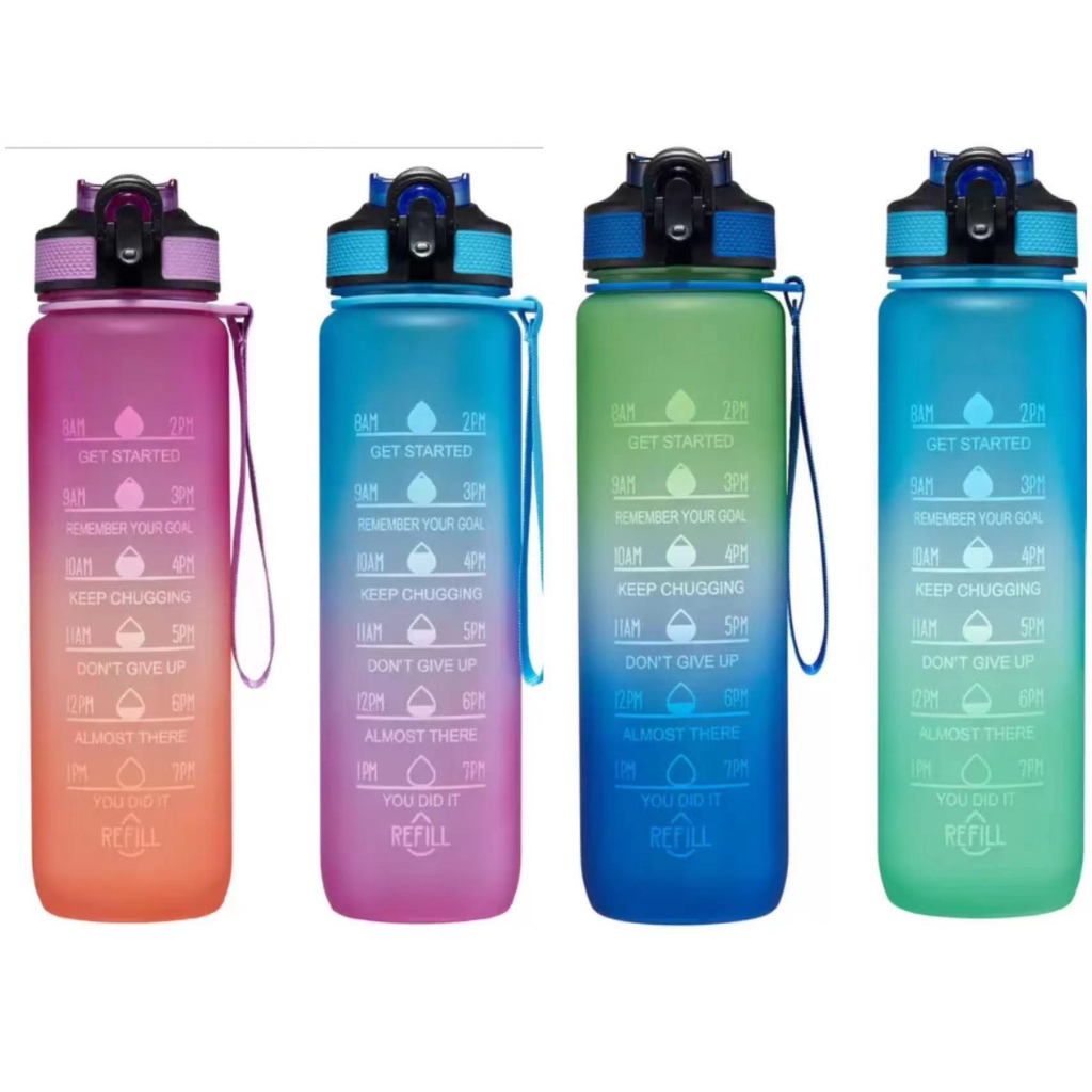 TRITAN-吸管冷水瓶 887毫升 藍色/綠色 紫色/橘色 可放洗碗機 好市多/costco分購