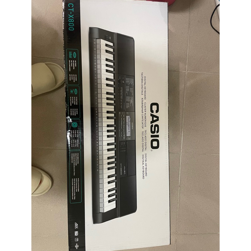 二手Casio電子琴CT-X800 61鍵(9成新）