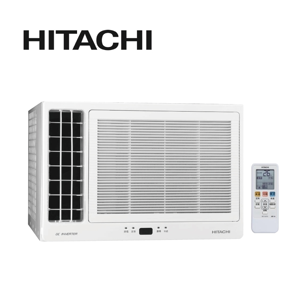 最高補助5000元 日立 HITACHI 4-6坪 變頻單冷左吹窗型冷氣 RA-36QV1