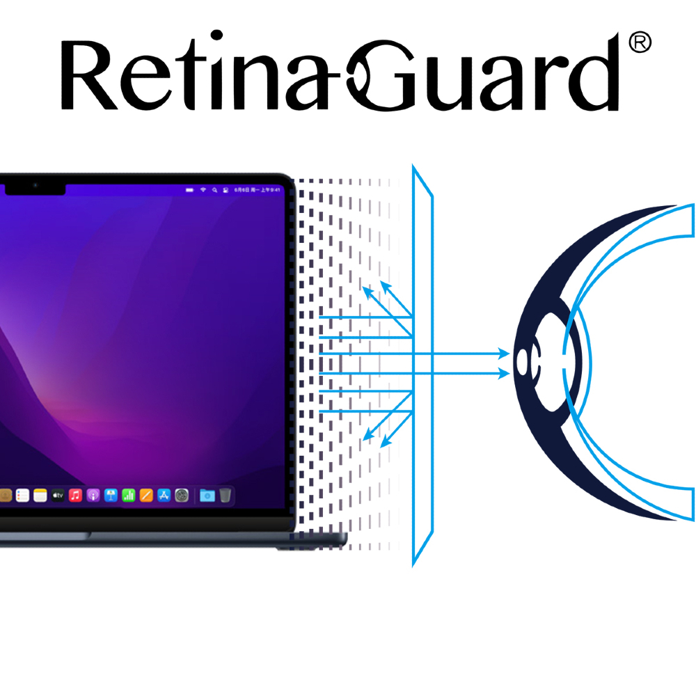 RetinaGuard 視網盾 2022 Macbook Air 13吋 M2 防藍光保護膜