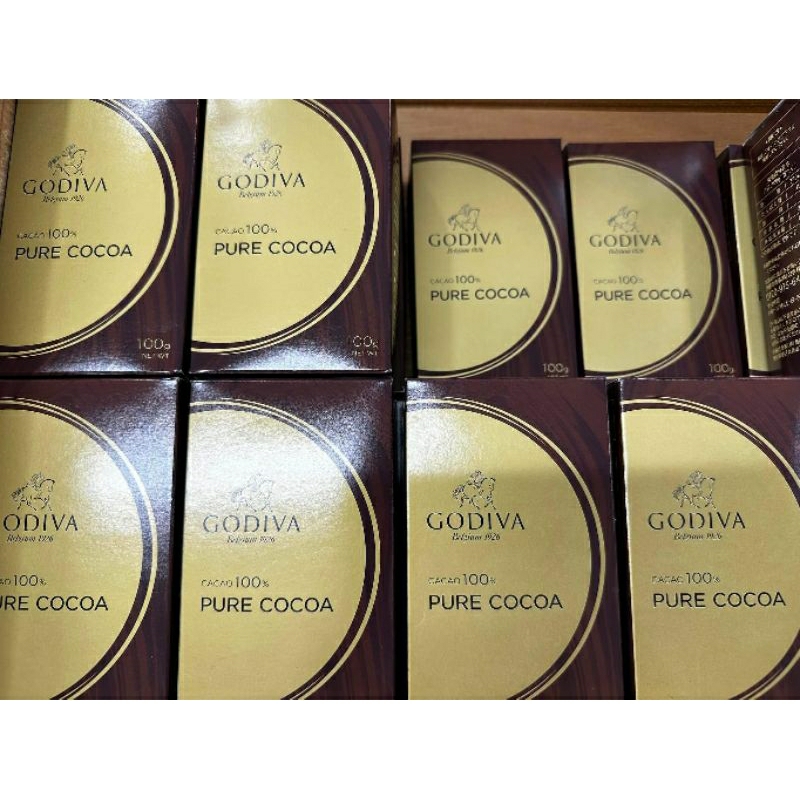 日本 現貨 Godiva 100%純巧克力可可粉