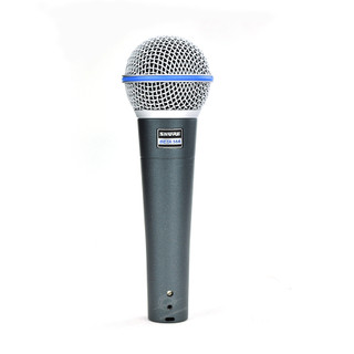 【音響密室】美國SHURE BETA58A專業經典動圈式超心指向人聲麥克風-可加購美製麥克風線