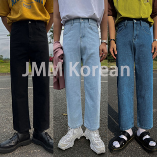 【JMM korean】韓系 男裝 牛仔褲 九分褲 標準 合身