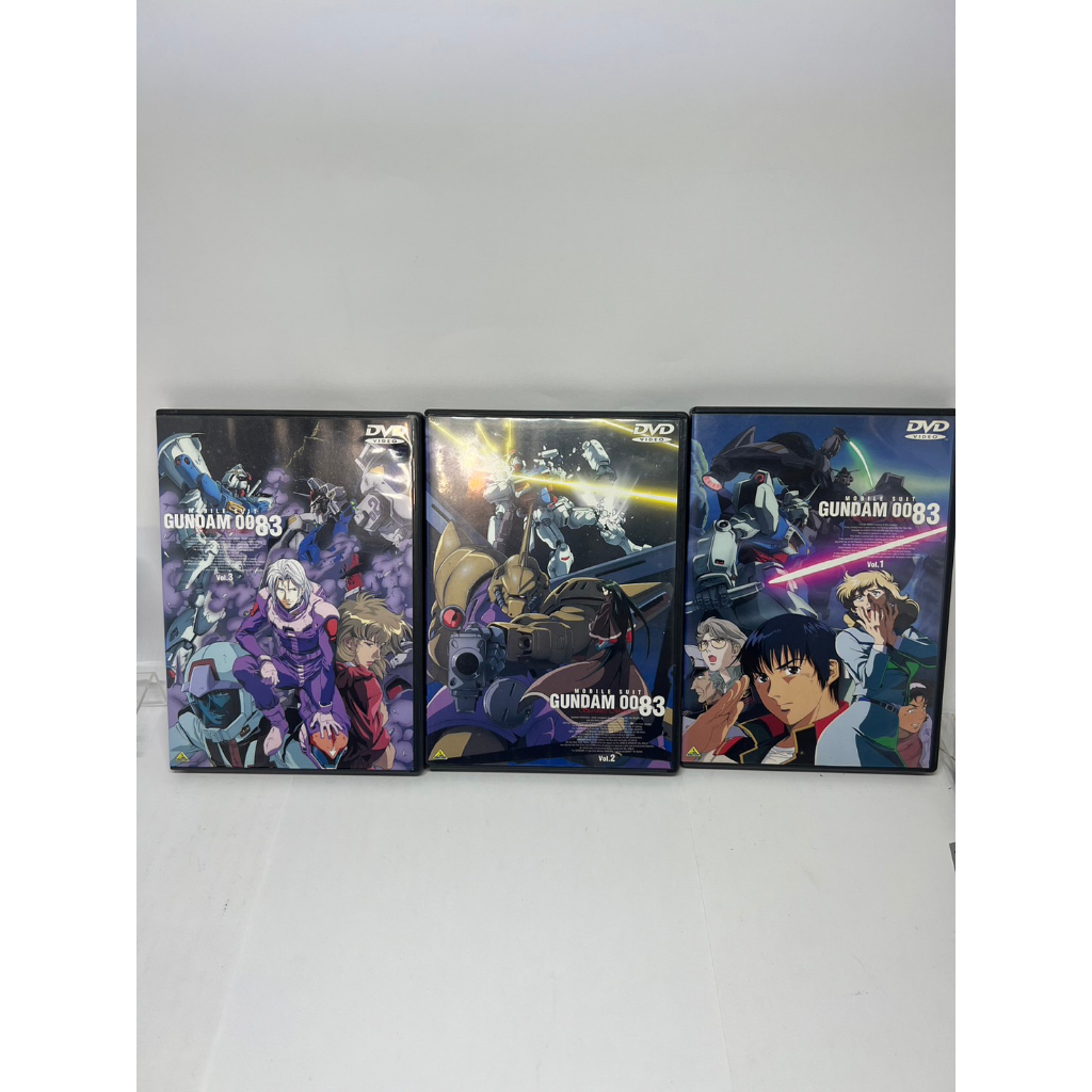 [模型出櫃囉] ww78訂日版 DVD 機動戰士 0080 星辰回憶 1-3集
