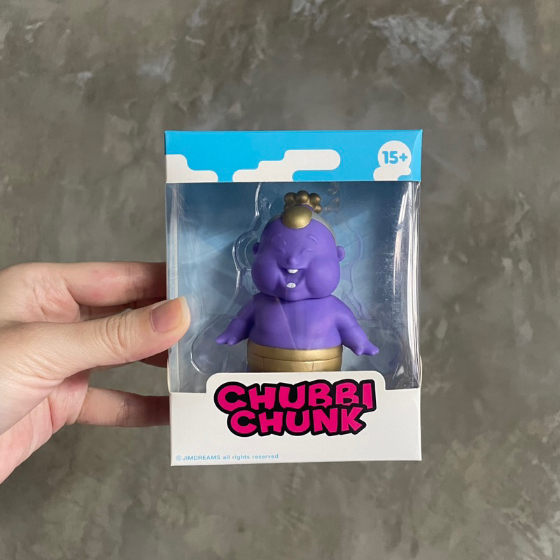 Unbox Chubbi Chunk 紫色 Jim dreams
