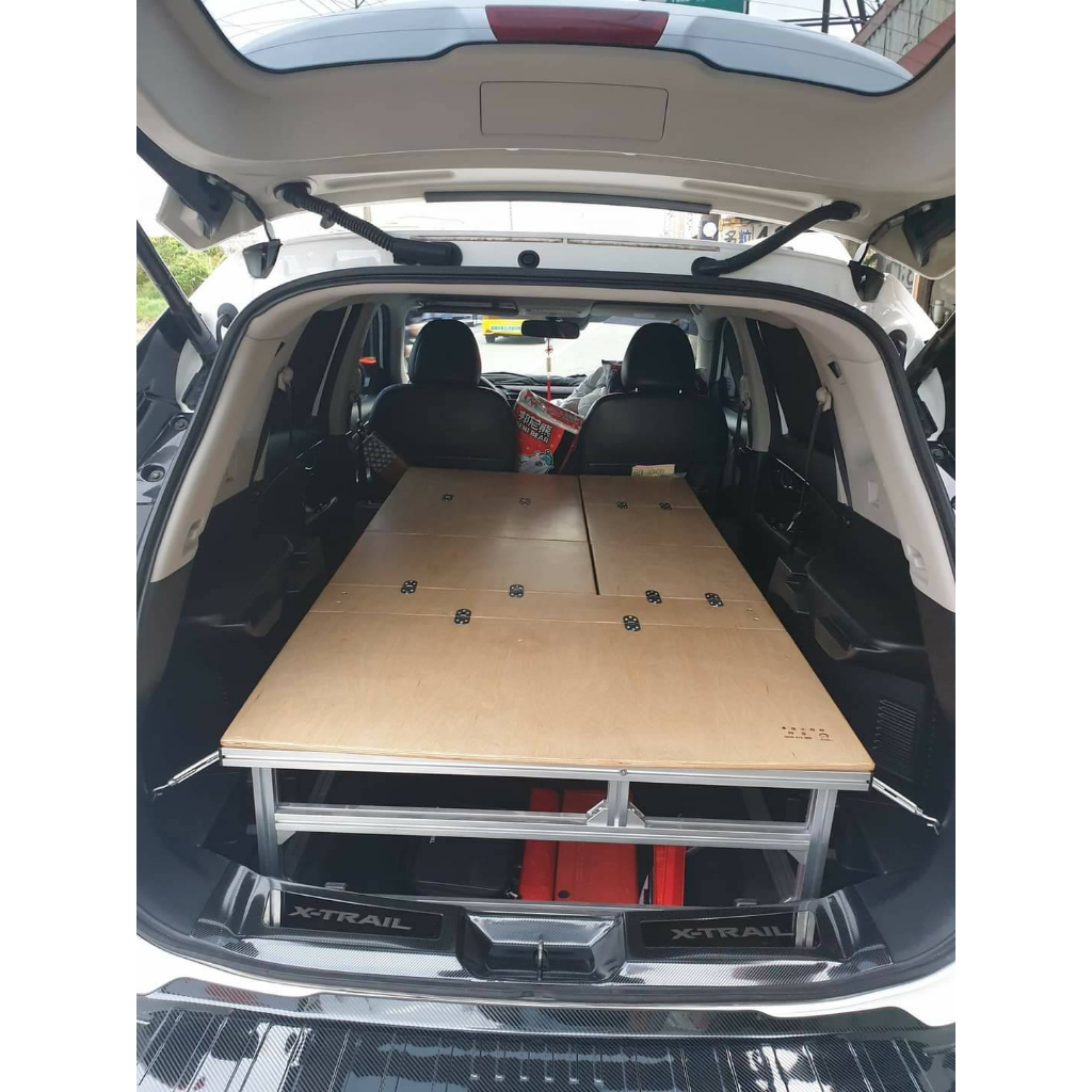 NISSAN X-TRAIL  T32 車床鋁擠型架 平整化套件 車泊露營 車宿 車露