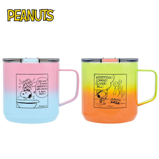 【現貨】史努比 不鏽鋼 馬克杯 350ml 保冷杯 保溫杯 不鏽鋼杯 咖啡杯 Snoopy PEANUTS 日本正版