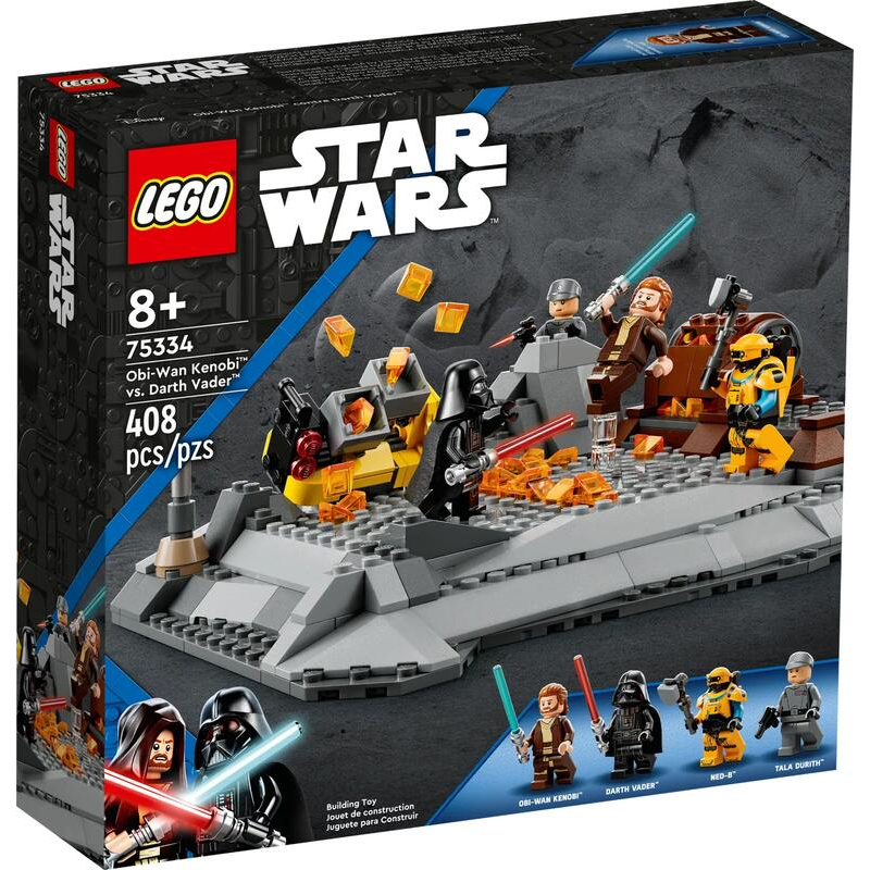 【好美玩具店】LEGO 星際大戰系列 75334 歐比王肯諾比vs達斯維達