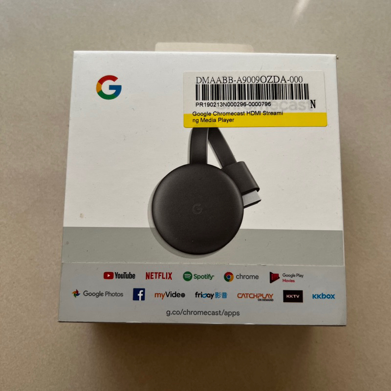 二手google chromecast HDMI 媒體串流播放器