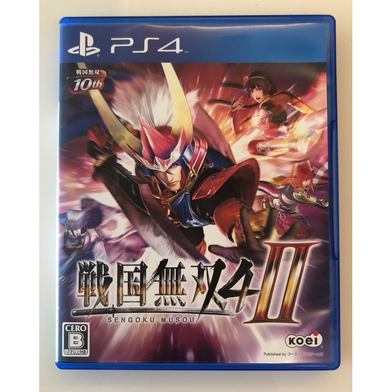 二手 PS4遊戲片 戰國無雙 4-II Samurai Warriors 4-II 日版 日文版 戰國無雙 4-2