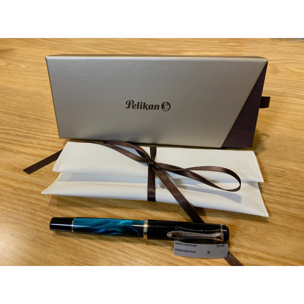 全新 現貨 德國 Pelikan 百利金 M205 F尖 鋼筆