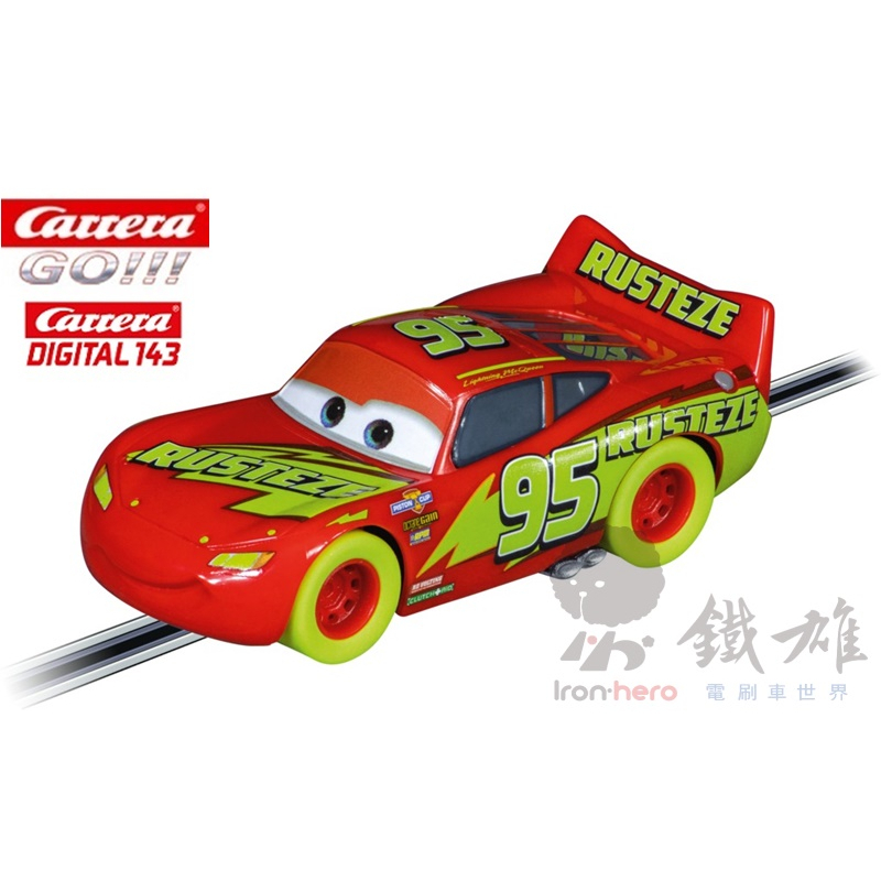 Carrera GO!!! 20064220 Lightning McQueen - Night Racing 電刷車