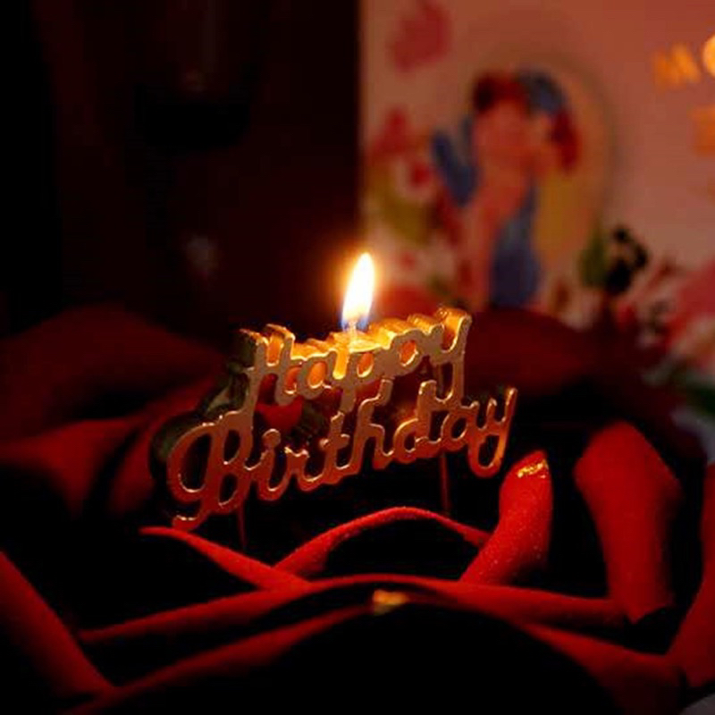 🍊橙子氣球🇹🇼現貨「生日字母蠟燭」金屬蠟燭 生日蠟燭 慶祝生日 吹蠟燭 派對佈置 蛋糕裝飾 蛋糕烘焙