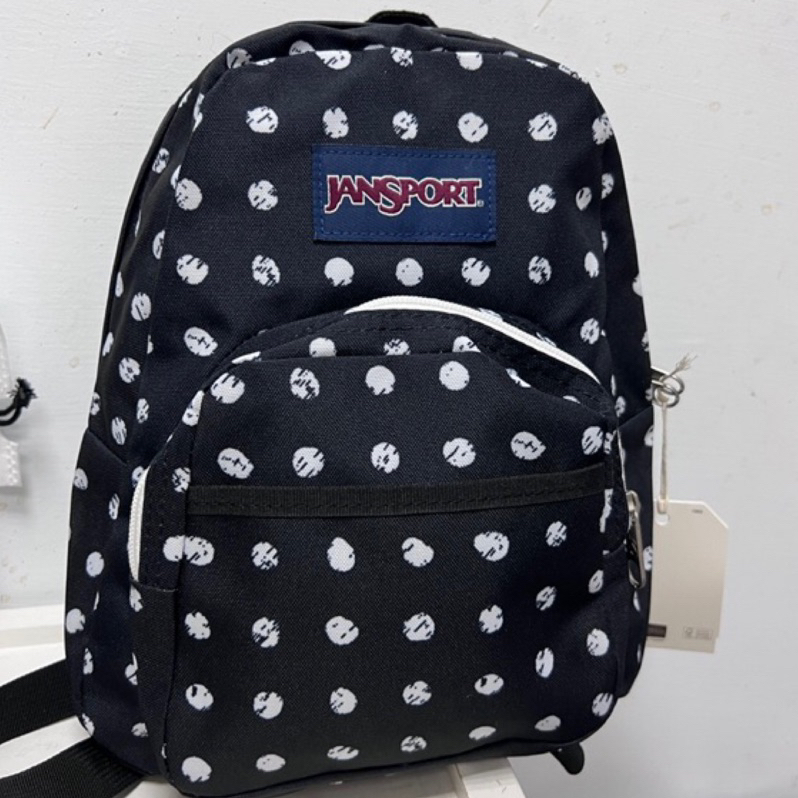 特殊款 jansport half pint mini 塗鴉感圓點 後背包