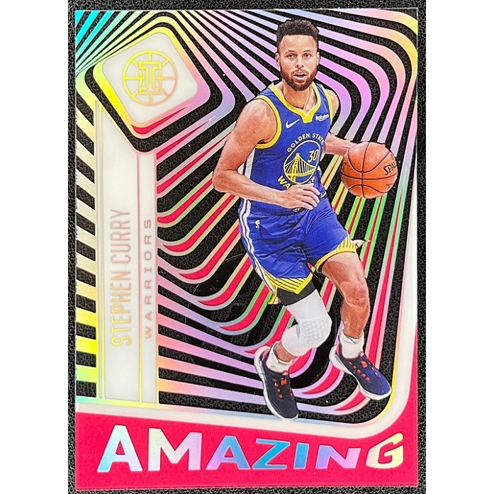 NBA 球員卡 Stephen Curry 2020-21 Panini Illusions Amazing Pink