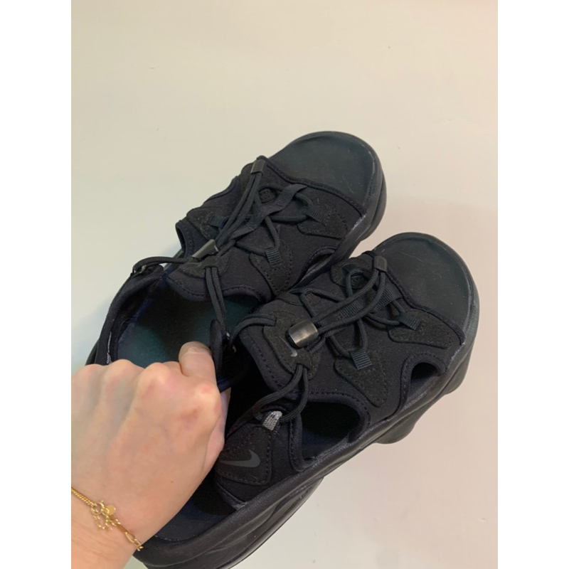 Nike Airmax koko 厚底氣墊涼鞋 黑色 US7