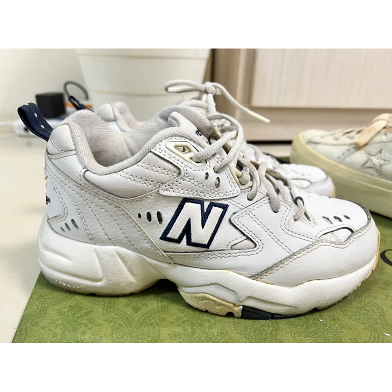 New balance 608 IU同款 NB608 老爹鞋 白鞋24 37.5