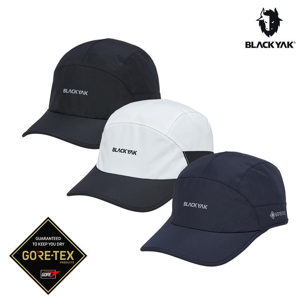 【BLACKYAK】CAMP GTX防水棒球帽(黑色/海軍藍/白色)-GoreTex帽|CB1NAJ01|2BYHTS3