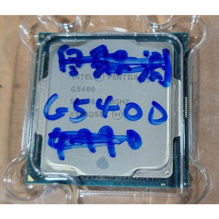 中古良品 intel G5400 處理器 8~9代主機板使用  cpu 測試良好700元