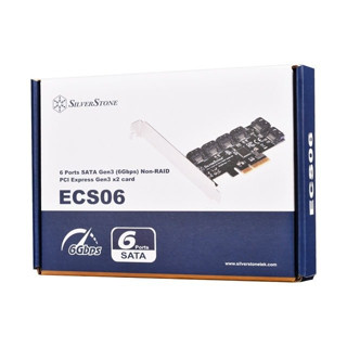 光華CUMA散熱精品*銀欣 SilverStone ECS06 6 PORT SATA 硬碟擴充卡 無RAID功能~客訂