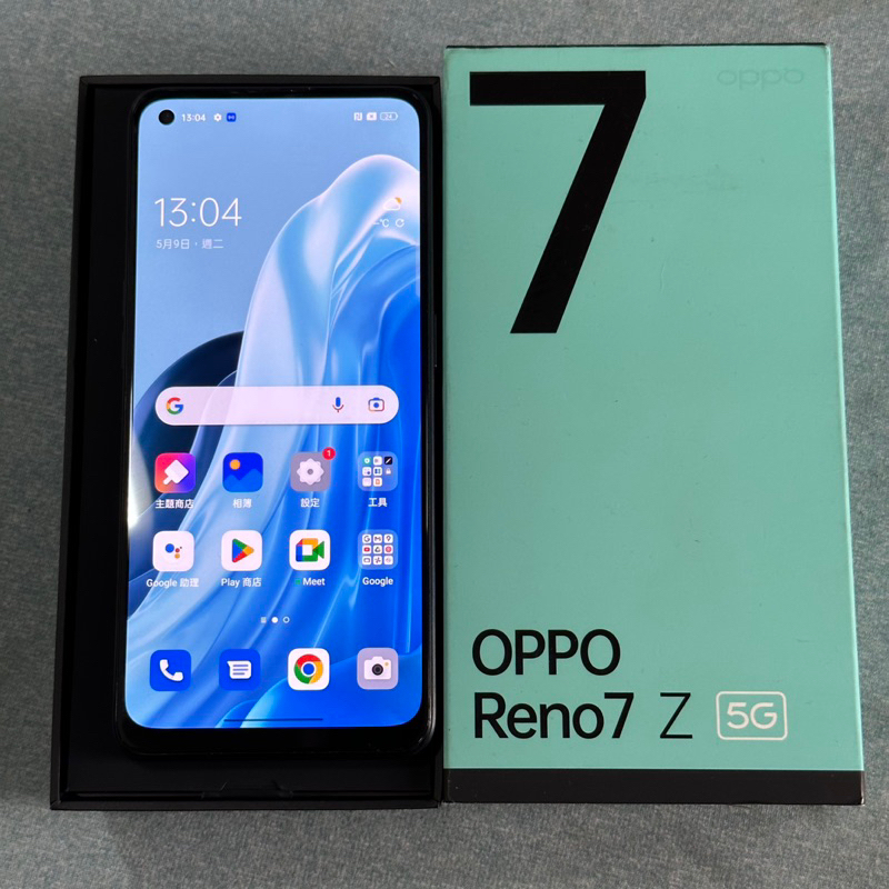 OPPO Reno7 Z 5G 128G 黑 95新 無傷 保固內 功能正常 二手 6.43吋 reno7z Reno