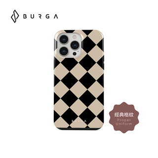 【威禹官方直營】BURGA iPhone 14Pro/Pro Max Tough款 MagSafe防摔保護殼-經典格紋