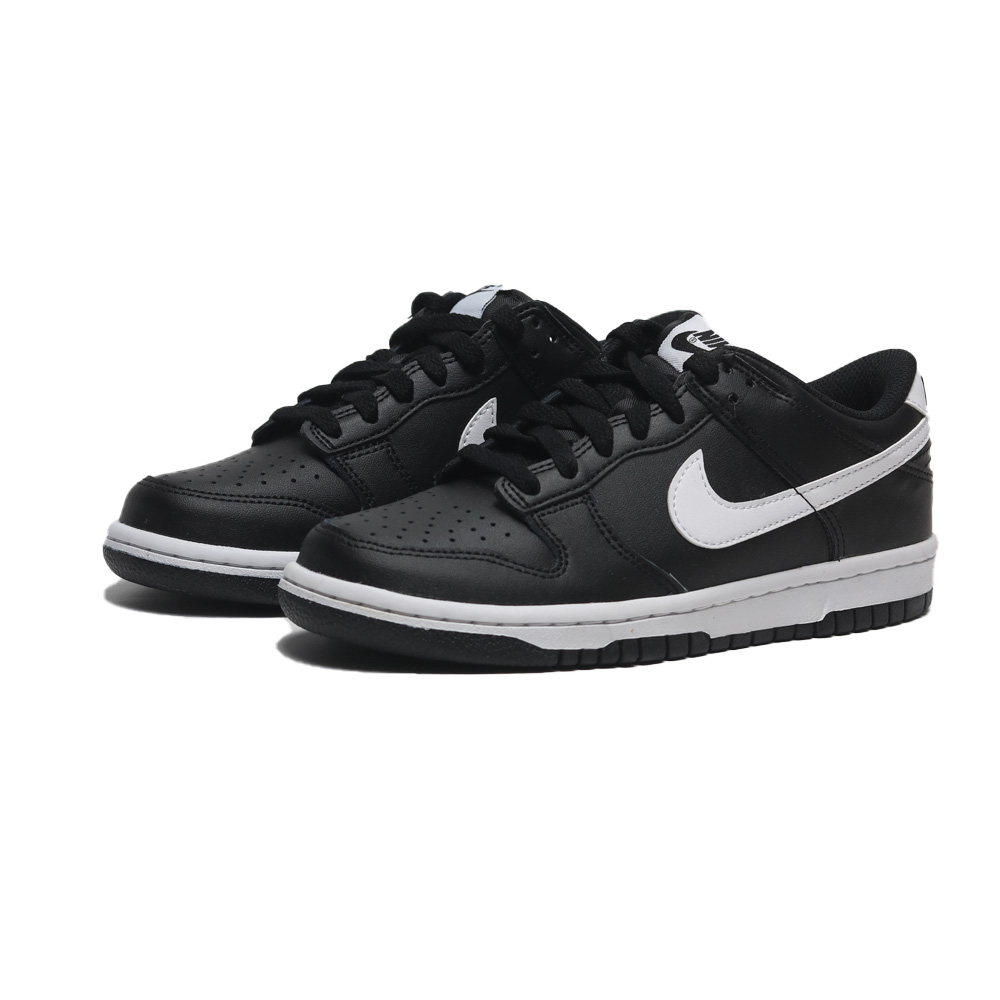 NIKE 休閒鞋 DUNK LOW GS 黑白 反轉 熊貓 大童 女 FD1232-001