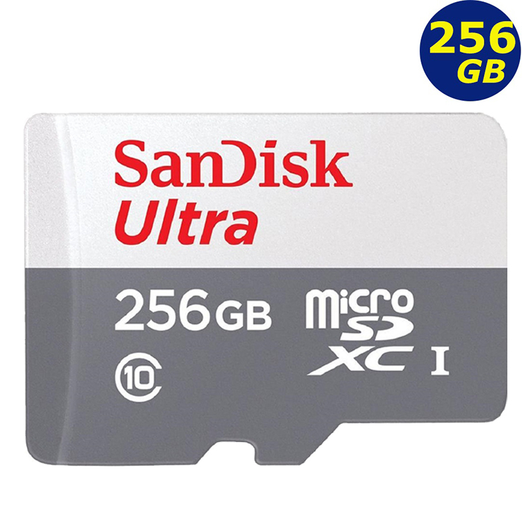 SanDisk 256GB 256G microSDXC【100MB/s】Ultra SDSQUNR-256G 記憶卡