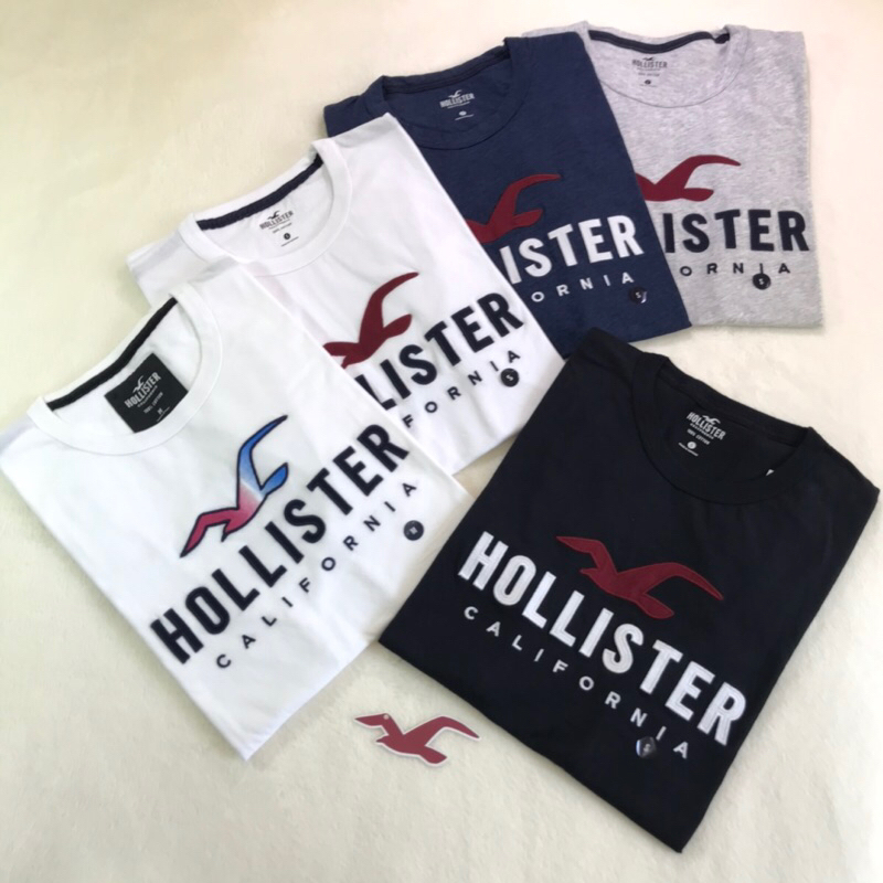 《現貨》Hollister/海鷗 男版純棉短袖T恤(圓領)