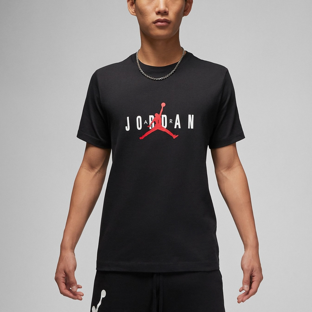 S.G NIKE JORDAN DM1463-010 黑 大LOGO 運動休閒 短袖 短T 男生