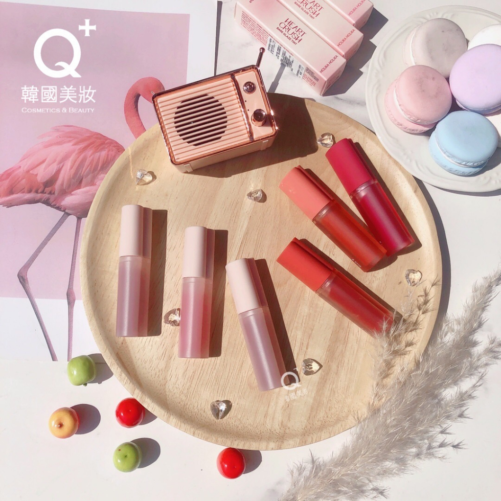 【Q家】新品現貨🔥Holika Holika 愛心空氣水光唇釉 愛心鏡面果凍唇釉 媲美YSL610