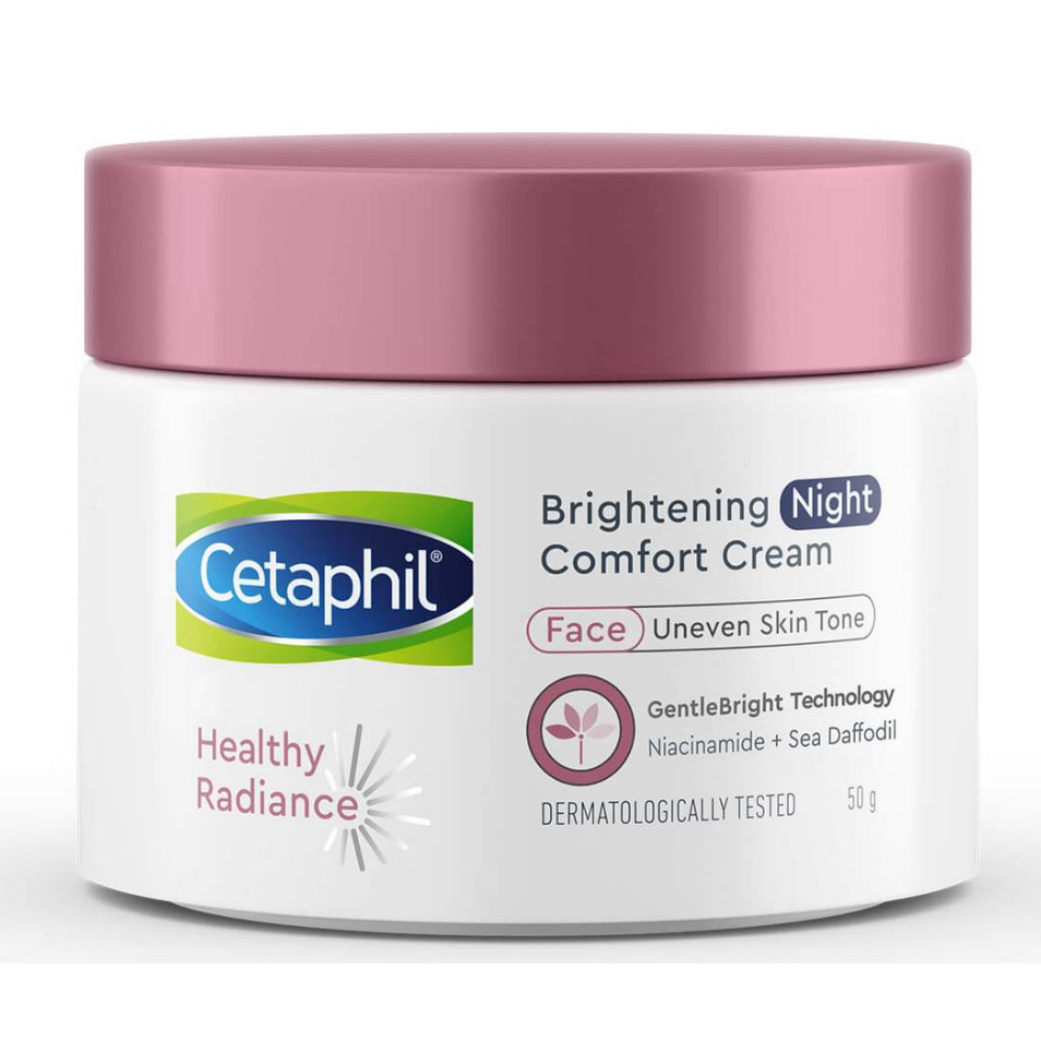【Cetaphil舒特膚】BHR淨白調理安撫霜 50g(美白面霜 保濕 亮白 抗老 乳霜)