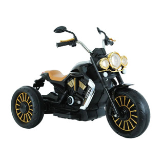 TECHONE MOTO46 兒童模擬類哈雷HARLEY電動重機摩托車/獨立音響系統充電雙驅動童車，可外接MP3
