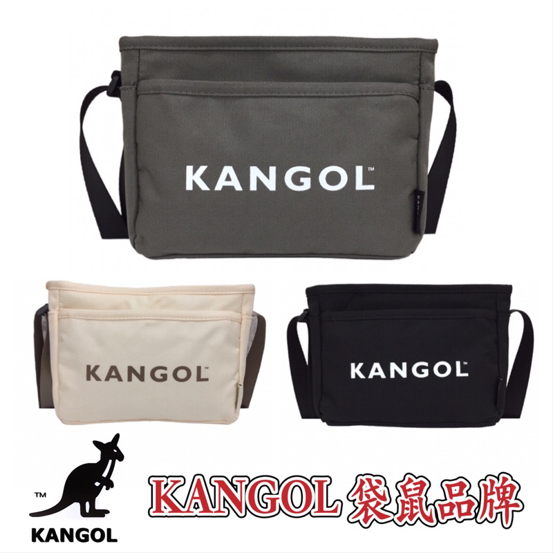 POKER📣(免運-原廠公司貨) KANGOL 袋鼠 限定款 側背小包 側背包 尼龍側背包 男生包包 女生包包