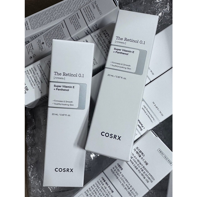 mumu現貨 韓國COSRX THE RX-0.1純A醇霜 20g/RETINOL CREAM純視黃醇 Dr.Grace