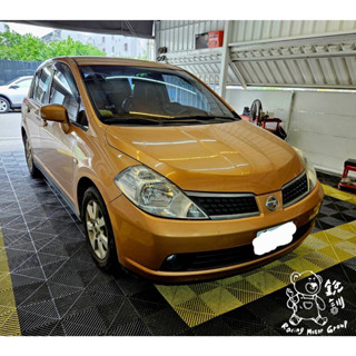銳訓汽車配件-沙鹿店 Nissan Tiida 安裝SAMPO MD-S35S 12吋 2K電子後視鏡 雙錄 行車記錄器