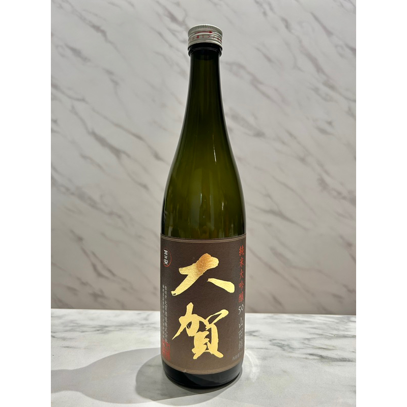 日本酒 大賀純米大吟釀 0.72L「空酒瓶」