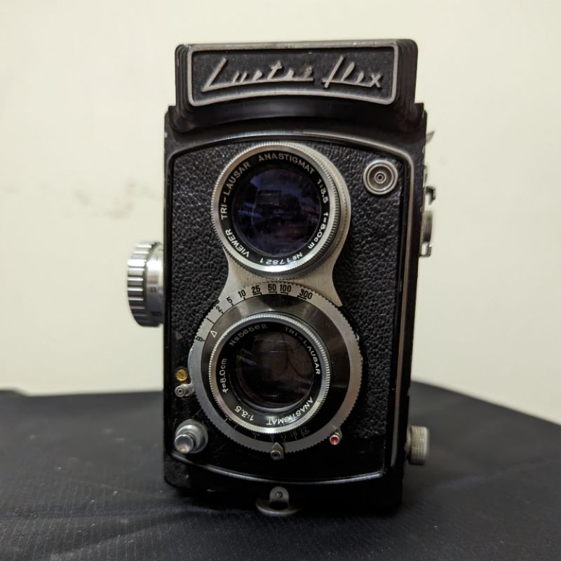 古董 二手 收藏用 雙眼相機 雙反相機 Lustre flex