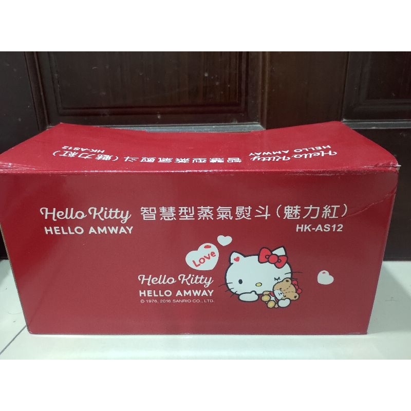 u03832已預訂 hello kitty 蒸氣熨斗 全新（含運）