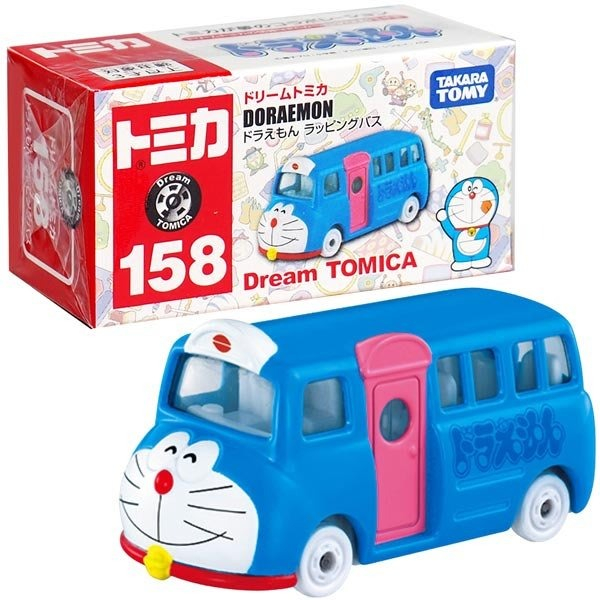 【周周GO】TOMICA 多美小汽車 DM-158 多拉A夢 巴士 小汽車