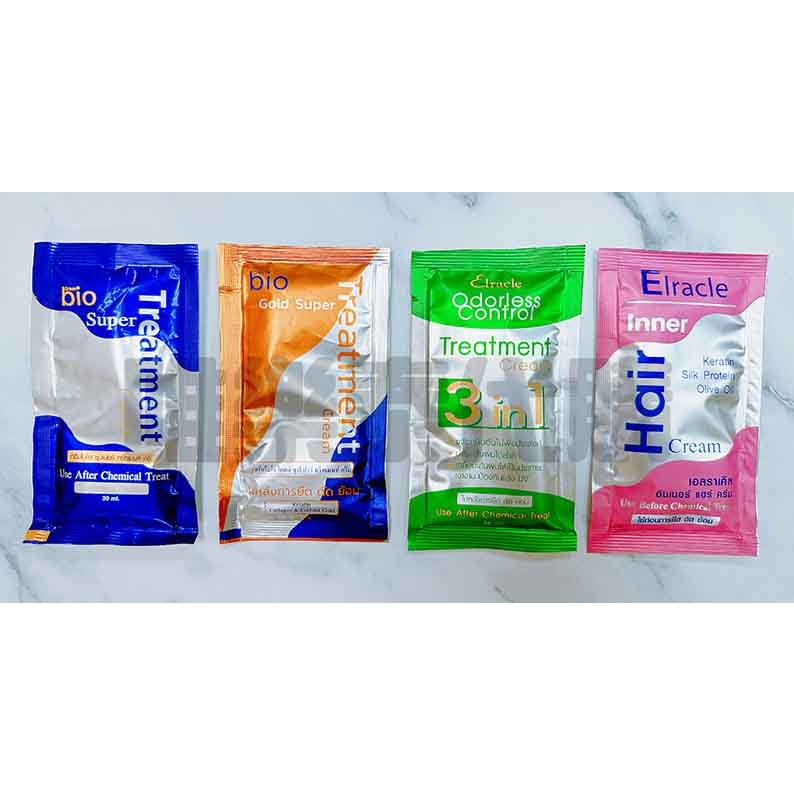 【泰國商品特價現+預】Green Bio Super Treatment 發亮潤髮乳 護髮 小包裝