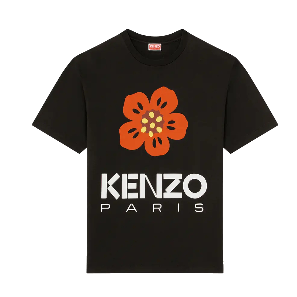 【鋇拉國際】KENZO 男款胸口花LOGO短袖Ｔ恤 黑色 義大利正品代購 歐洲代購 台北實體工作室