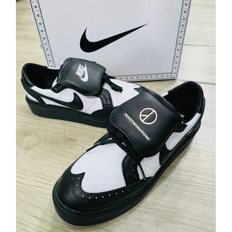 小吳嚴選 PEACEMINUSONE x Nike Kwondo1 牛津 花雕鞋 GD DH2482-101