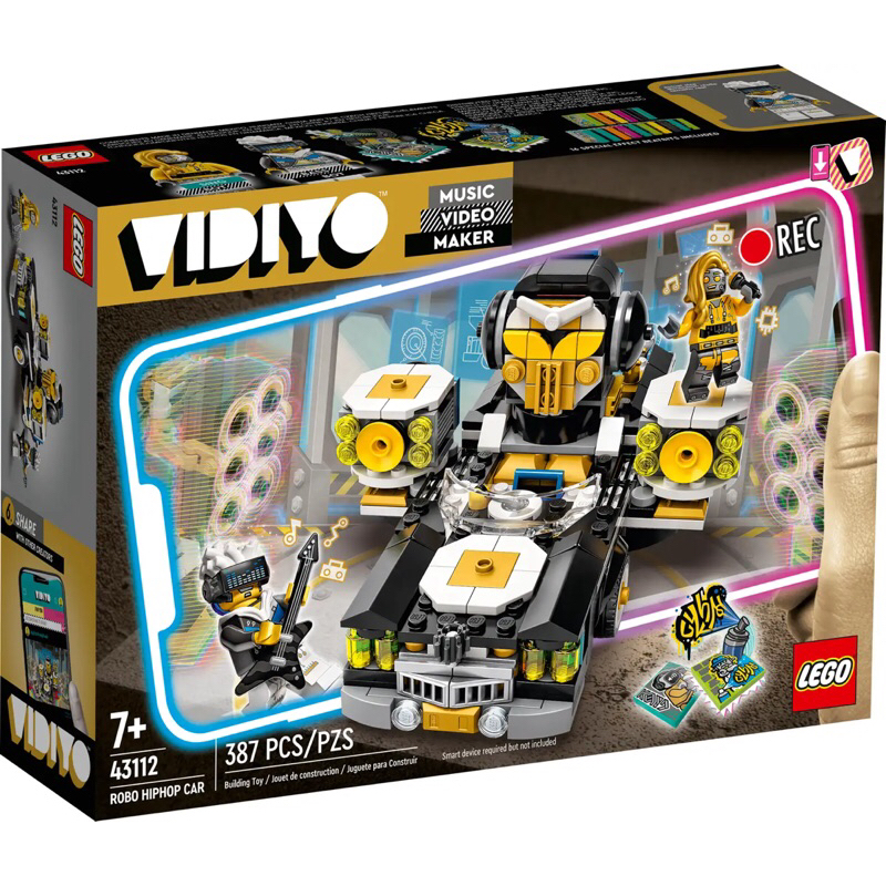 《蘇大樂高賣場》樂高LEGO 43112 VIDIYO Robo HipHop Car 全新盒況良好